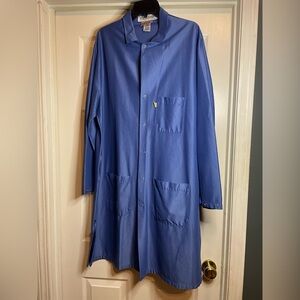 Red Kap Men's work coat Tech Blue Lab Coat
